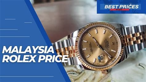 gold rolex malaysia|Rolex Malaysia price list 2024.